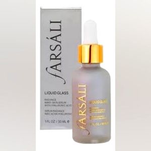 Farsali Liquid Glass Radiance Makeup Skin Serum Beauty Oil Silver 30ml